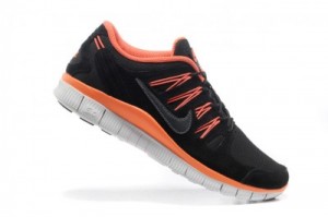 2013 Nike Free Run 5.0 V3 Mens Shoes Black - Click Image to Close